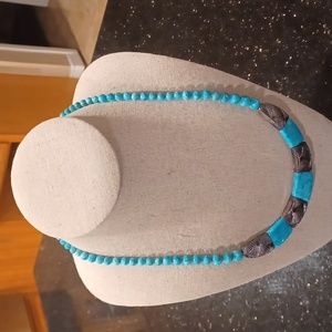 Jay King Heavenly Well Lake Turquoise Necklace NEW